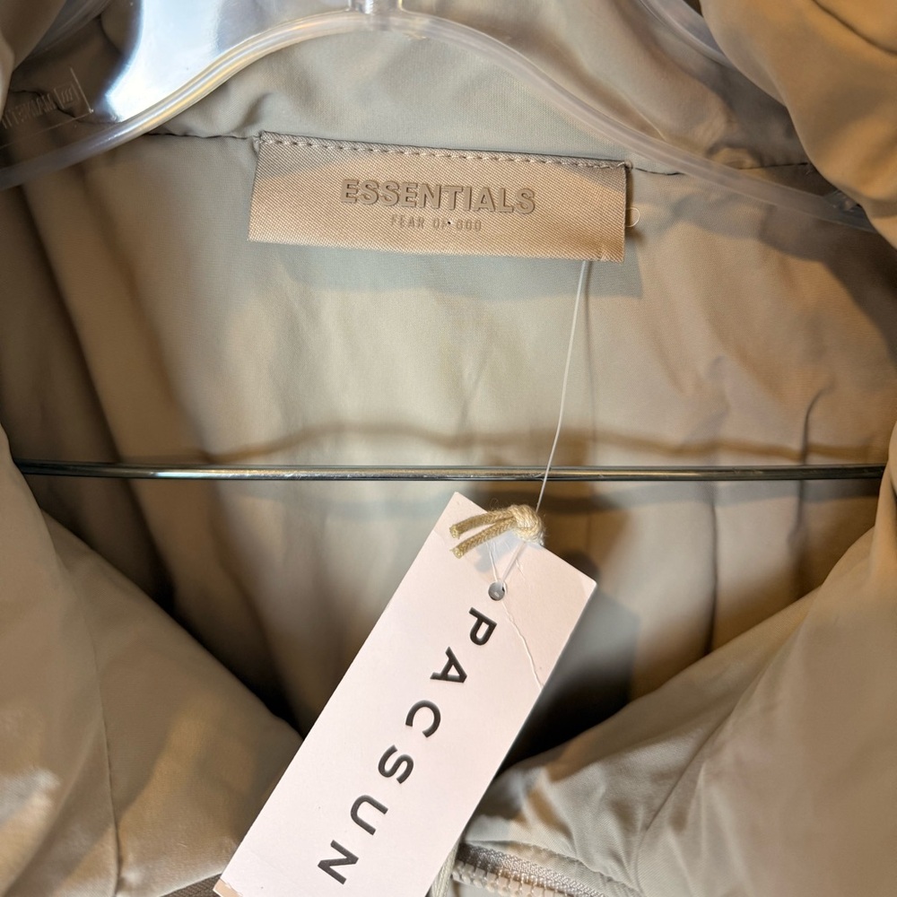 FEAR OF GOD ‎ High-Neck Puffer Jacket, Seal, Size L - Picture 8 of 9